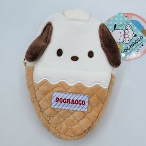 Sanrio Pochacco Ice Cream Shaped Pouch Bag Charm